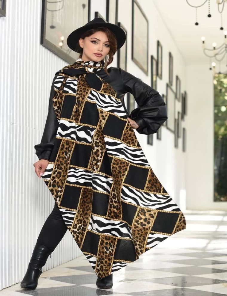شال موهر عرض 80 کد 6649