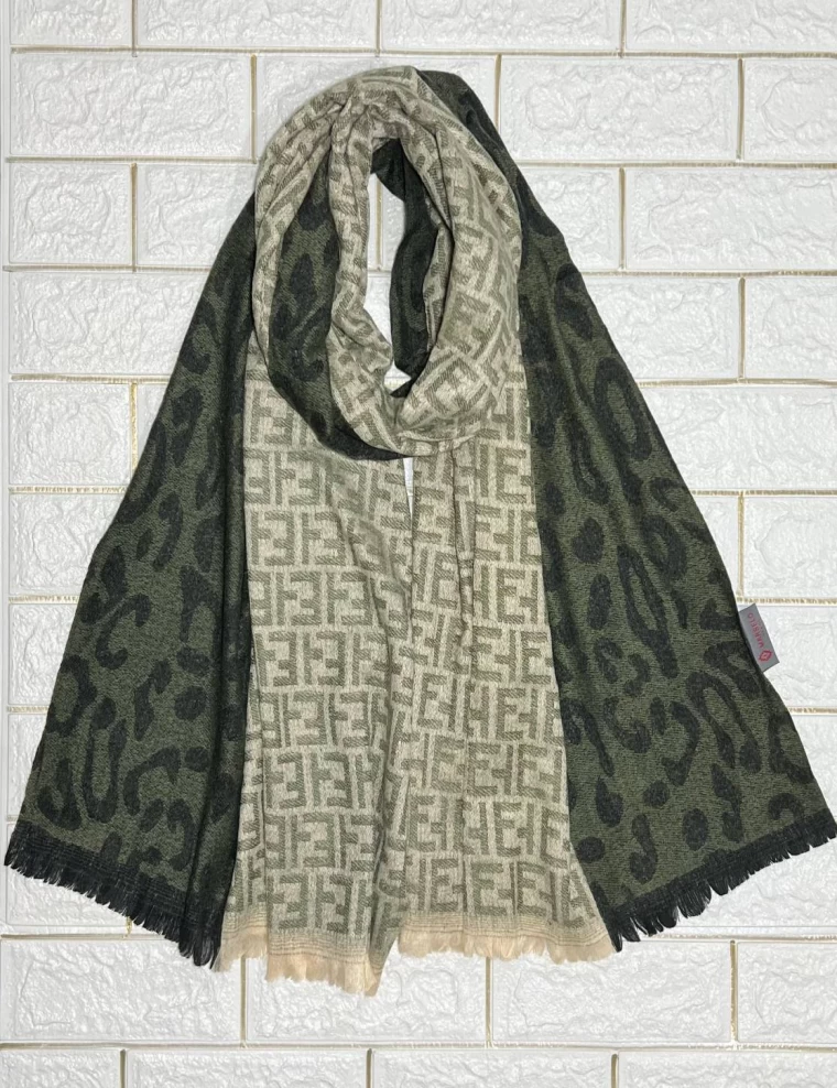 شال موهر وارداتی ریشه دار عرض 75 کد 5759