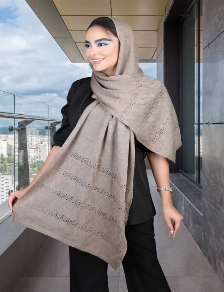 شال بافت عرض 65 کد 6005
