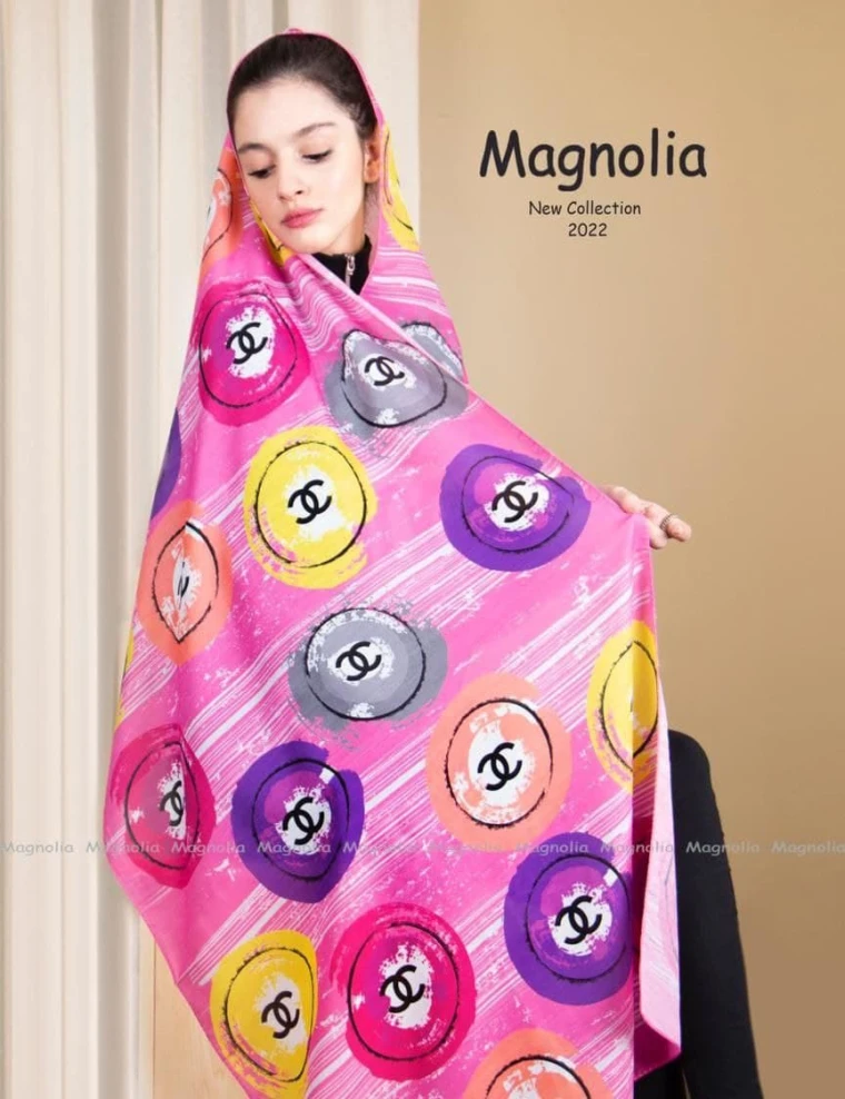 شال نخی دخترانه عرض 75 کد 0556