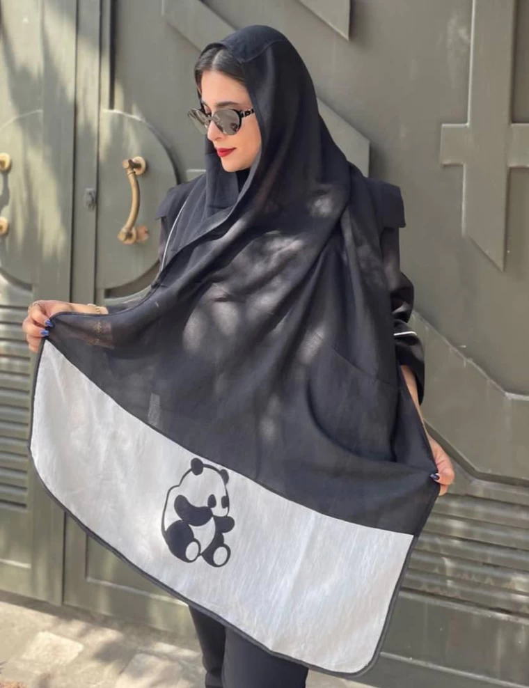 شال اسلپ استیکری عرض 65 کد 6753