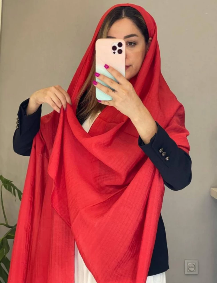 شال نخی دلتا عرض 75 کد 6329