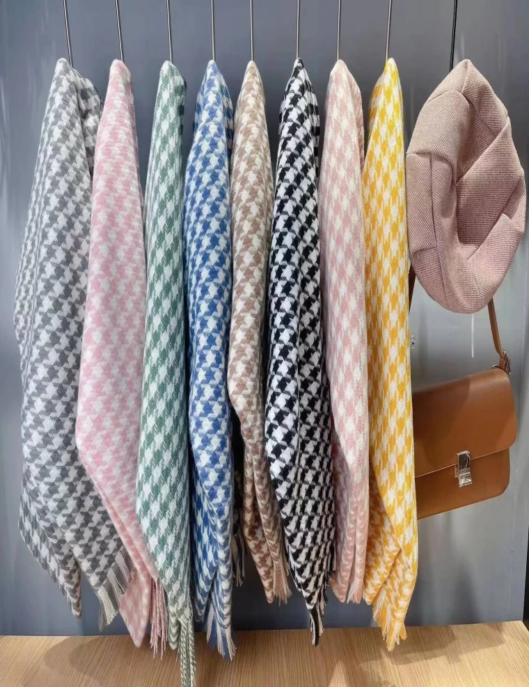 شال موهر وارداتی ریشه دار عرض 75 کد 6000