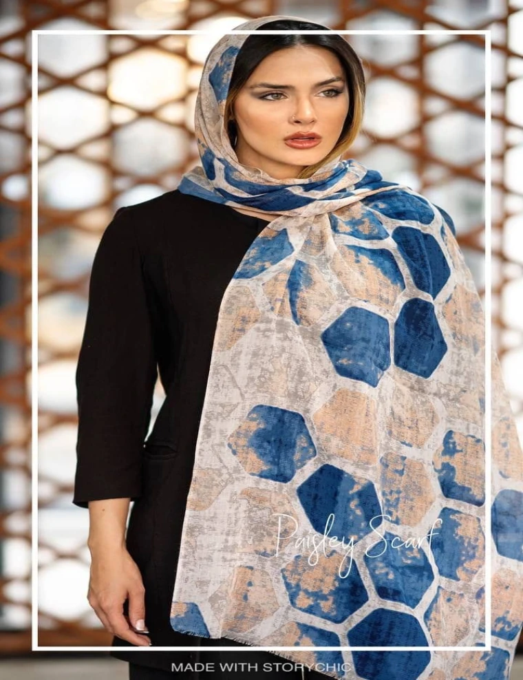 شال نخی لب ترک بهاره 0341