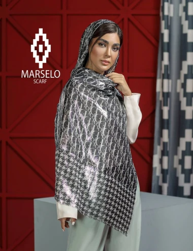 شال مجلسی دیسکو براق Dior