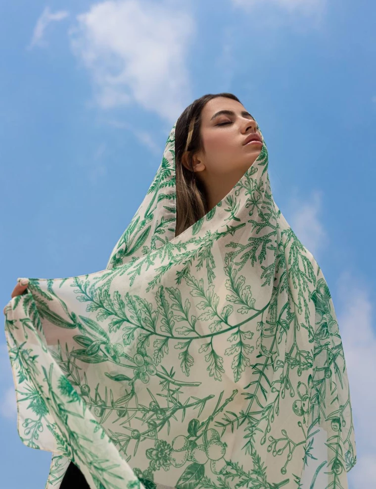 شال نخی بهاره کد 10326