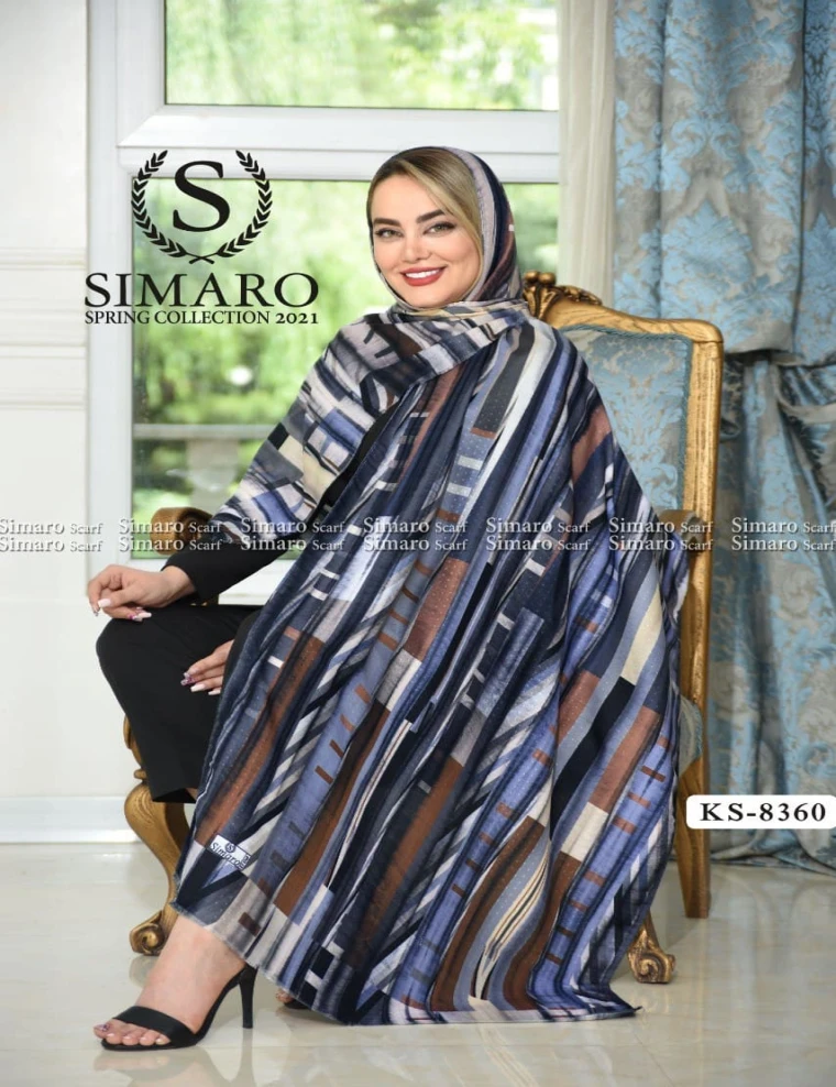شال نخی کریستال  KS-8360