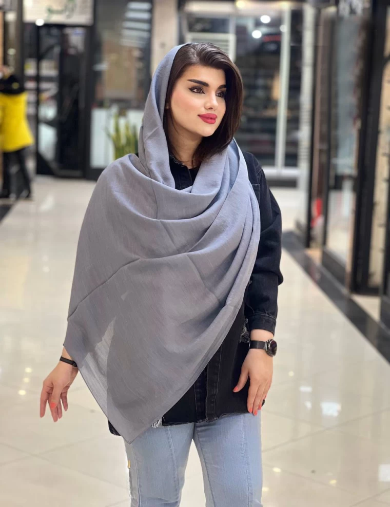 شال اسلپ منگوله دار عرض 75 کد 8254