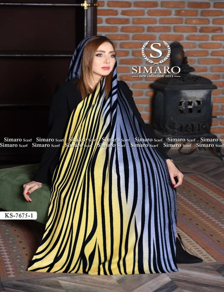شال نخی کریستال KS-7675-1
