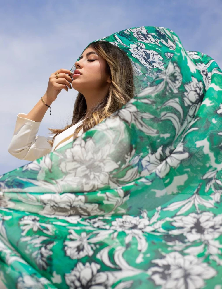 شال نخی بهاره کد 10325