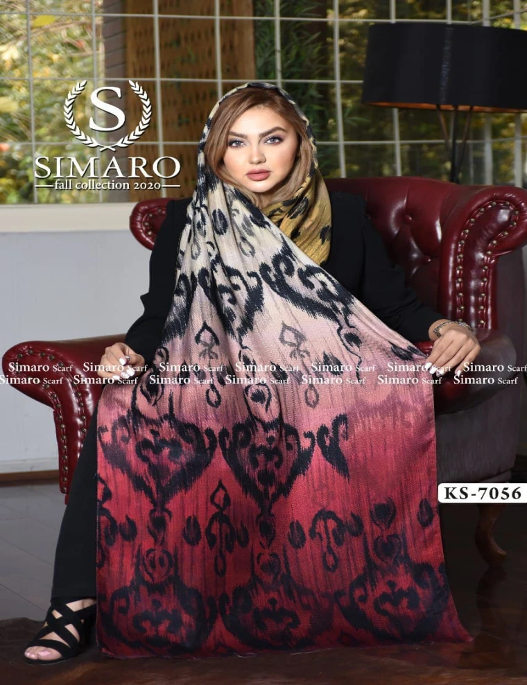 شال نخی کریستال  KS-7056