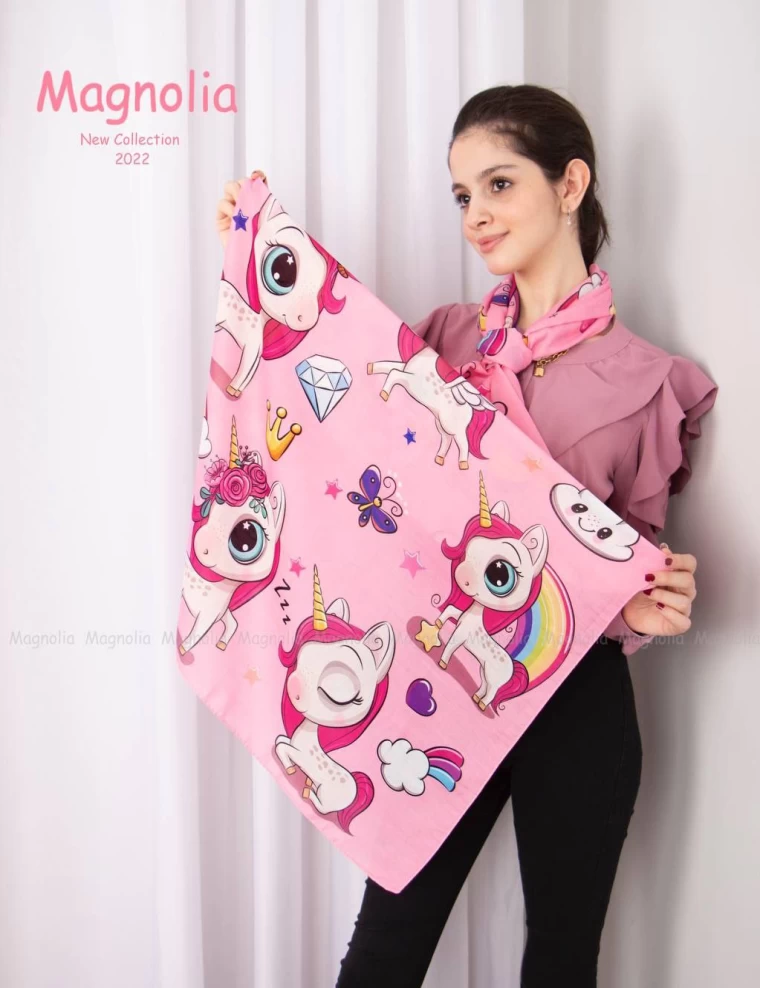شال نخی دخترانه عرض 75 کد 0561