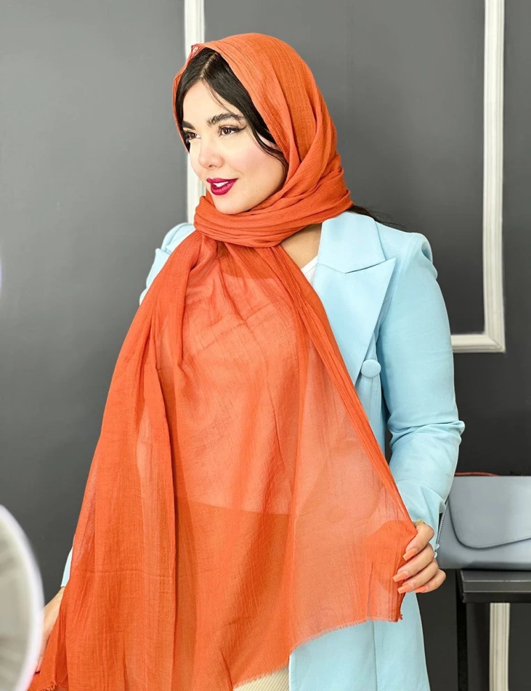 شال نخی لب ترک کد 8922