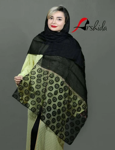 شال مجلسی مشکی