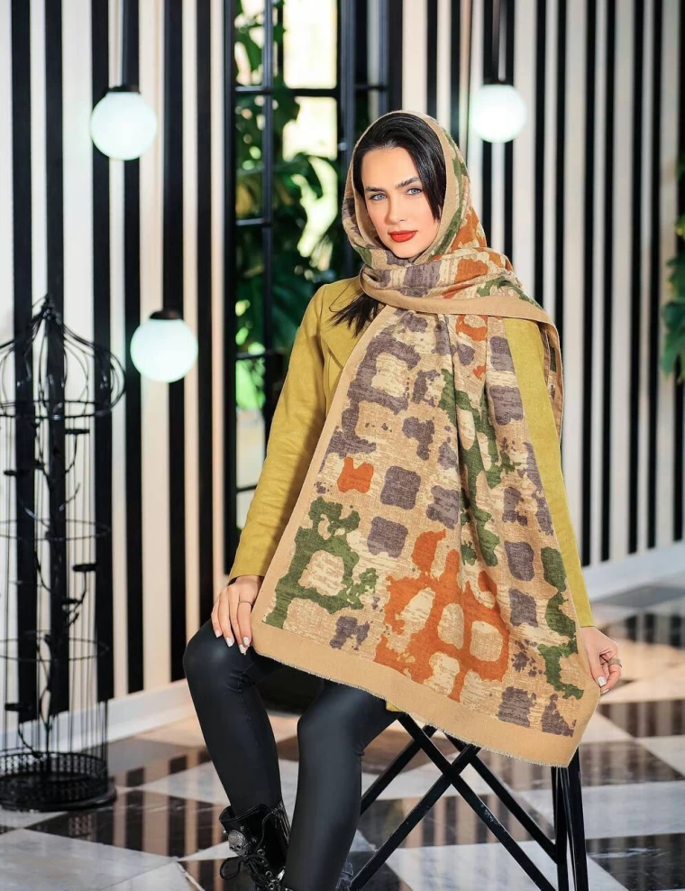 شال موهر عرض 75 کد 6737