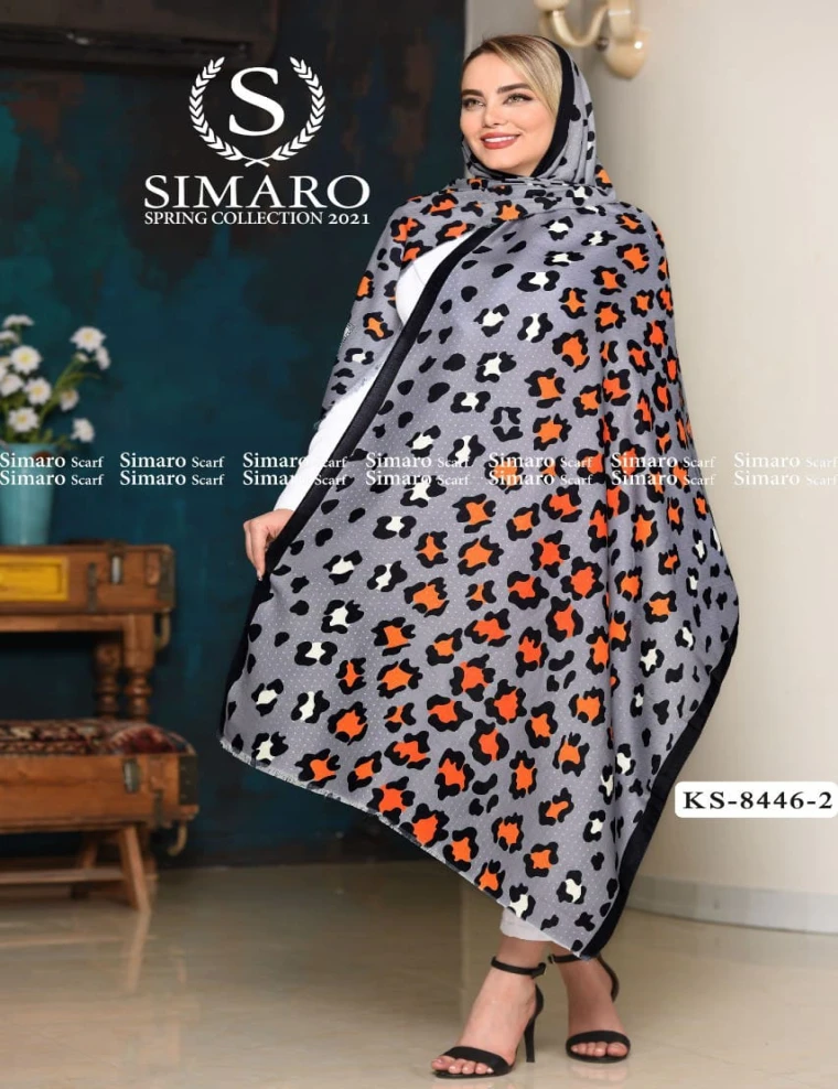 شال نخی کریستال  KS-8446-2