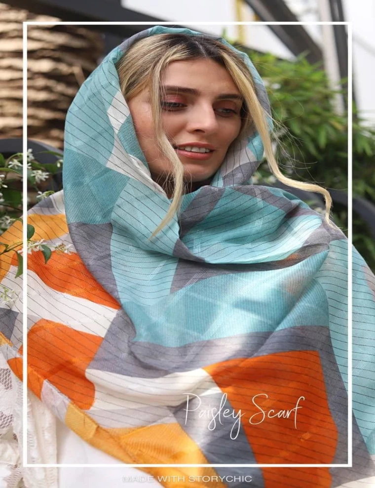 شال نخی لینن بهاره 0339