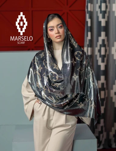 شال مجلسی دیسکو براق LV