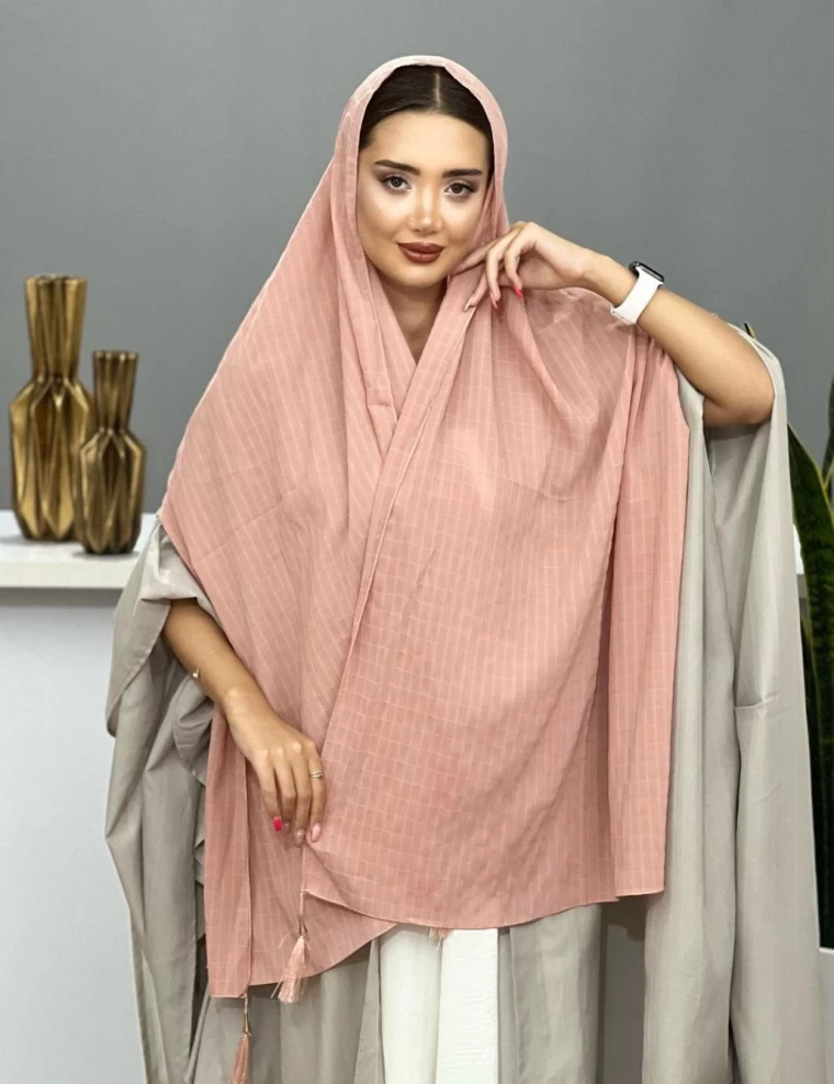 شال جاذبه مجلسی منگوله دار عرض 80 کد 5610