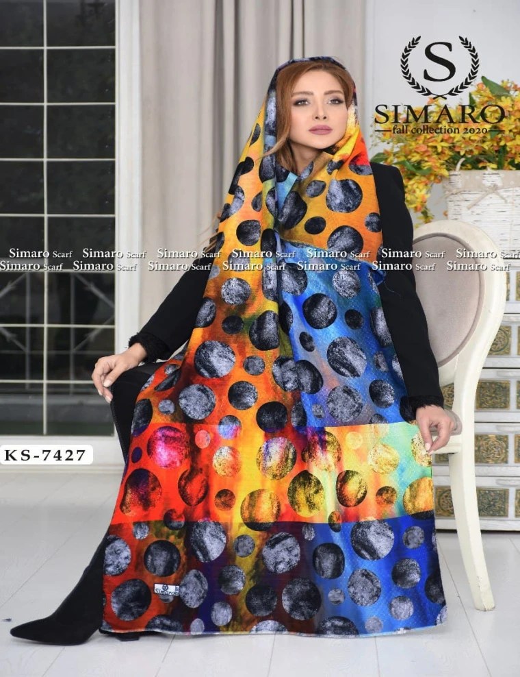 شال نخی کریستال KS-7427
