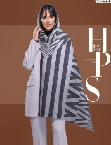 شال موهر ریشه پرزی عرض 75 کد 5620108709