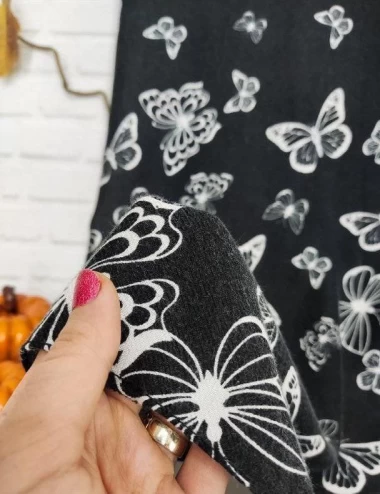 شال موهر پوم دار عرض 75 کد 6301