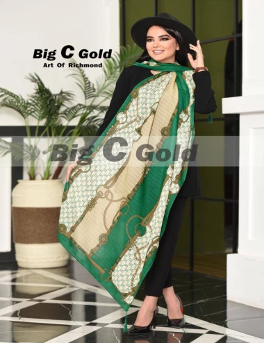 شال نخی منگوله دار کد 10209