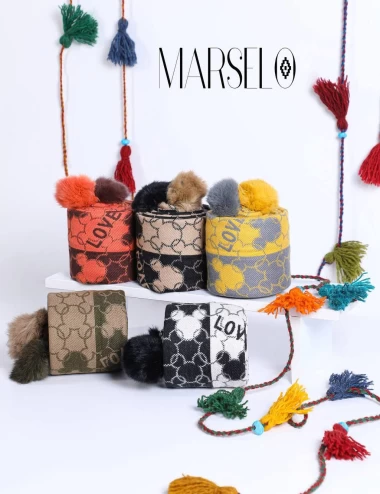 شال موهر وارداتی دورو عرض 75 کد 5998