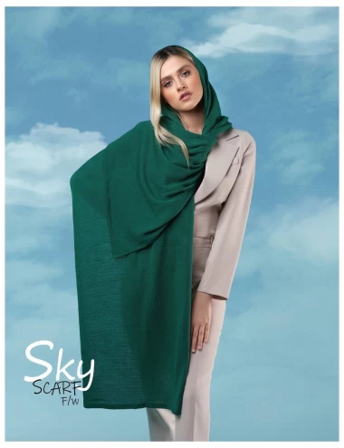 شال بافت ساده عرض 70 کد 5553-3