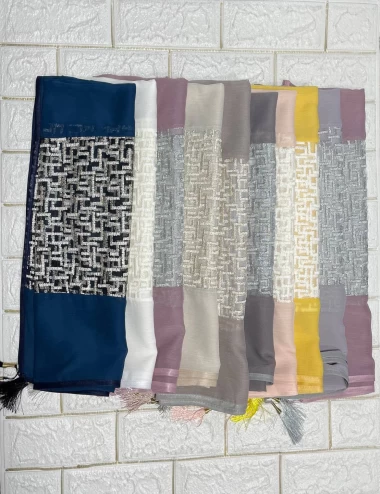 شال کریشه مجلسی عرض 70 کد 8295