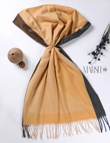 شال موهر وارداتی ریشه دار کد 10507