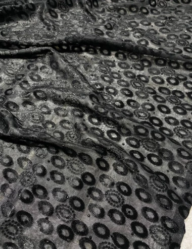 شال مجلسی مخمل نگین دار عرض 75 کد 8443