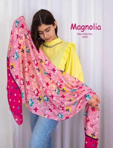شال نخی کریستال دخترانه عرض 75 کد 8477