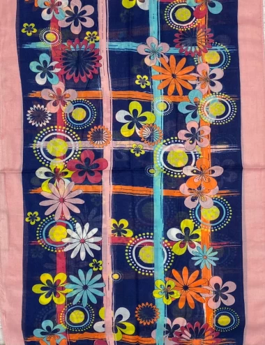 شال نخی دخترانه عرض 50 کد 8337
