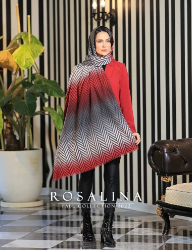 شال موهر ریشه پرزی عرض 75 کد 6228