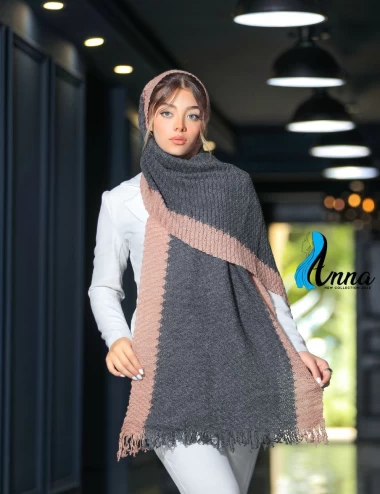 شال بافت ریشه دار عرض 60 کد 5820