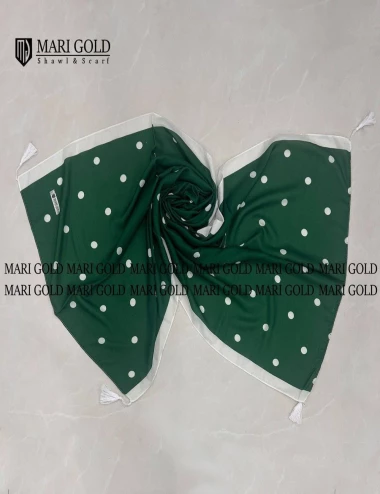 شال نخی منگوله دار عرض 75 کد 8549