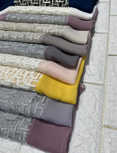 شال کریشه مجلسی عرض 70 کد 8295
