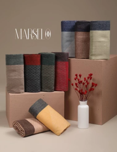 شال موهر وارداتی ریشه دار کد 10501