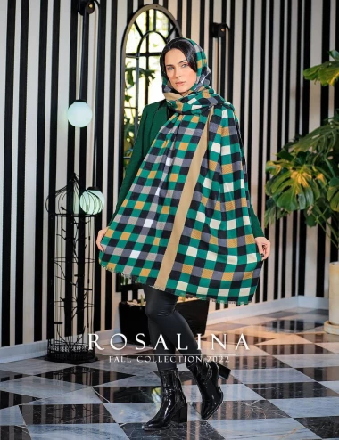 شال موهر ریشه پرزی عرض 75 کد 6229