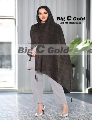 شال نخی منگوله دار کد 8787