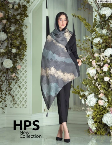 شال صابونی منگوله دار کد 61450101505