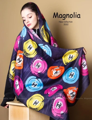 شال نخی دخترانه عرض 75 کد 0556
