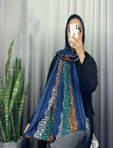 شال نخی منگولدار 0247