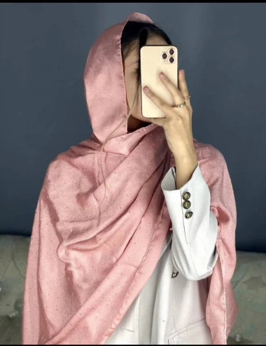 شال مجلسی شاین تمام نگین کد10557