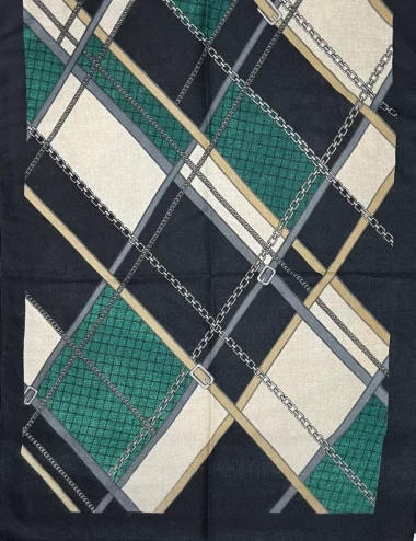 شال موهر ریشه پرزی عرض 75 کد 6051