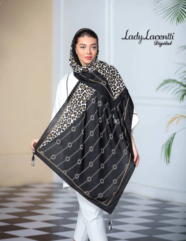 شال نخی منگوله دار کد 10177