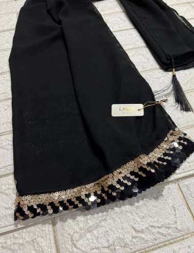 شال کرپ دستک پولکی کد10248