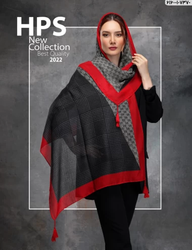 شال سی آی اسکارف منگولدار کد 61600107370