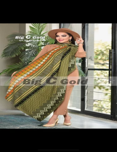 شال موهر منگولدار کد5485